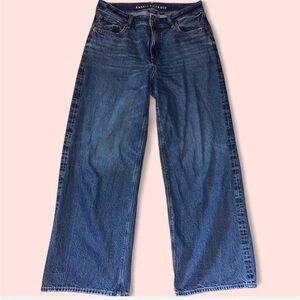 American Eagle Outfitters Blue Flare & Wide Leg Jeans